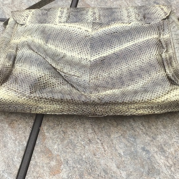 Vintage snakeskin print purse - Picture 7 of 9